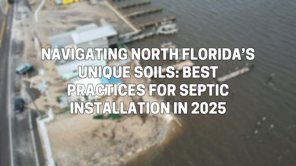 Navigating North Florida’s Unique Soils: Best Practices for Septic Installation in 2025