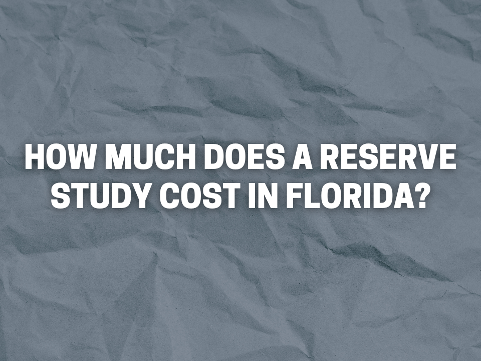 New Condo Laws; Traditional Reserve Study; Condo Laws; Florida Buildings Codes